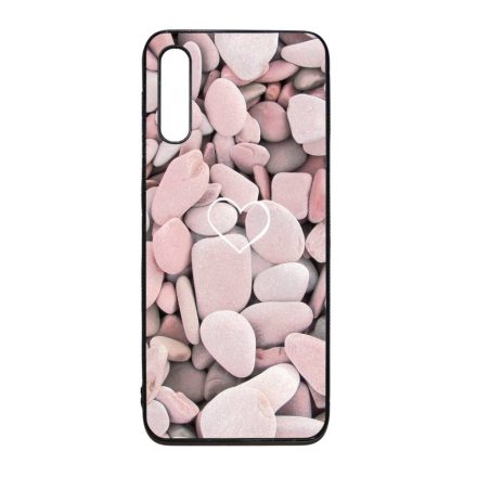 Tengerpart Kavicsok Szerelem Samsung Galaxy A50 fekete tok