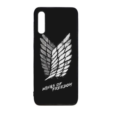 Wings of freedom Attack on titan aot Samsung Galaxy A50 fekete tok