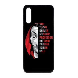 Mask - the Names - A Nagy Pénzrablás - la casa de papel Samsung Galaxy A50 tok