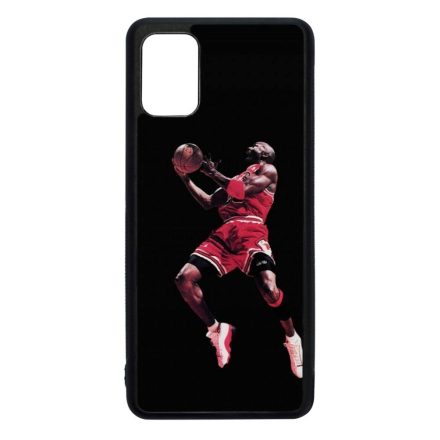 Michael Jordan kosaras kosárlabdás nba Samsung Galaxy A51 fekete tok