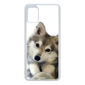 kutyás kutyus Samsung Galaxy A51 átlátszó tok