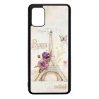 vintage párizs párizsi eiffel torony tornyos Samsung Galaxy A51 átlátszó tok