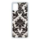 vintage fekete fehér Samsung Galaxy A51 fekete tok