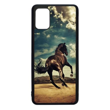 lovas ló mustang mustangos Samsung Galaxy A51 fekete tok