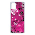 pillangó pillangós lepke lepkés Samsung Galaxy A51 fekete tok