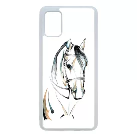 lovas Samsung Galaxy A51 átlátszó tok