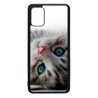 cica cicás macskás Samsung Galaxy A51 átlátszó tok