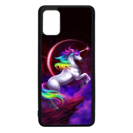 unicorn unikornis fantasy csajos Samsung Galaxy A51 fekete tok