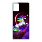 unicorn unikornis fantasy csajos Samsung Galaxy A51 fekete tok