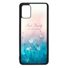 virágos tavaszi art Samsung Galaxy A51 átlátszó tok