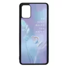 virágos tavaszi pillangós lepkés Samsung Galaxy A51 átlátszó tok