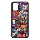 Stranger things matricabomba stickerbomb Samsung Galaxy A51 fekete tok