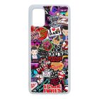 Stranger things matricabomba stickerbomb Samsung Galaxy A51 fekete tok