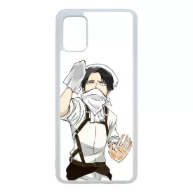 Levi Ackerman - Attack on Titan Samsung Galaxy A51 átlátszó tok