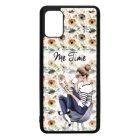 Én időm csajos őszi mintás Samsung Galaxy A51 átlátszó tok