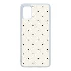 Elegáns szívecskés - CREAM - szives csajos Samsung Galaxy A51 tok