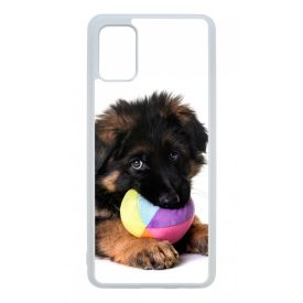 A legcukibb német juhász kutyus Samsung Galaxy A51 tok