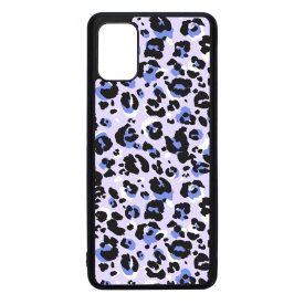 Purple Leopard Wild Beauty Animal Fashion Csajos Allat mintas Samsung Galaxy A51 tok