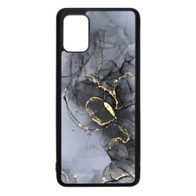 Golden Black marvanyos marvany mintas hatás Samsung Galaxy A51 tok