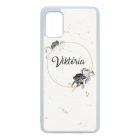 kerd a neveddel marble marvany mintas Rozsa viragos Samsung Galaxy A51 tok