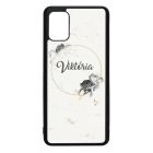 kerd a neveddel marble marvany mintas Rozsa viragos Samsung Galaxy A51 tok