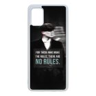 Tommy Shelby No rules idezet peaky blinders Samsung Galaxy A51 tok