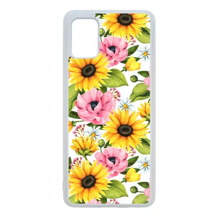 Napraforgo virag mintas Hello nyar Samsung Galaxy A51 tok