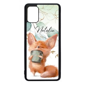 Kerd a neveddel - Fox Coffee - osz Samsung Galaxy A51 tok