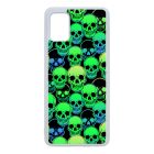 Green Skulls - Halloween Samsung Galaxy A51 tok