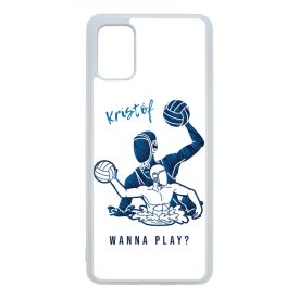 Blue For Him Vizilabda mintas Samsung Galaxy A51 tok