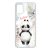 Édes kis Panda - Téli mintás Samsung Galaxy A51 tok
