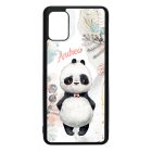 Édes kis Panda - Téli mintás Samsung Galaxy A51 tok