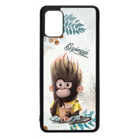 Kávés Maki - Téli mintás Samsung Galaxy A51 tok