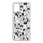 Aranyos kutya mintás Samsung Galaxy A51 tok