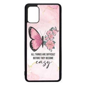 Pillango viragos motivacios Samsung Galaxy A51 tok