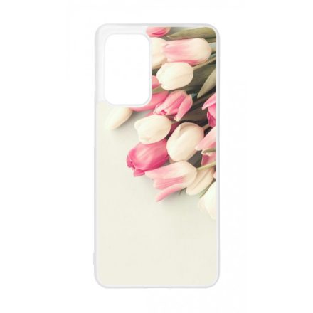 virágos tulipános tavaszi Samsung Galaxy A52 / A52s tok