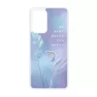 virágos tavaszi pillangós lepkés Samsung Galaxy A52 / A52s tok