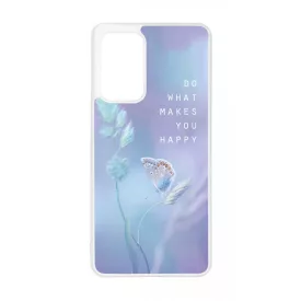 virágos tavaszi pillangós lepkés Samsung Galaxy A52 / A52s tok