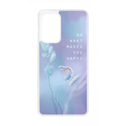 virágos tavaszi pillangós lepkés Samsung Galaxy A52 / A52s tok