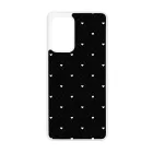 Elegáns szívecskés - BLACK - szives csajos  Samsung Galaxy A52 tok