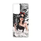 Fashion Show Girl Wild Beauty Animal Fashion Csajos Allat mintas Samsung Galaxy A52 tok