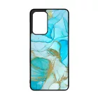 Ocean Blue Gold marvanyos marvany mintas Samsung Galaxy A52 tok