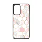 Geometric Rose Gold marvanyos marvany mintas Samsung Galaxy A52 tok