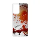 Kerd a neveddel RED kezilabda mintas Samsung Galaxy A52 tok