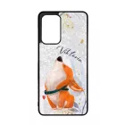 Cuki corgi kutyus - Téli mintás Samsung Galaxy A52 tok