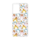 Tündéri Kawaii cica mintás Samsung Galaxy A52 tok