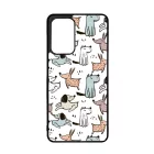 Tündéri rajzolt kutya mintás Samsung Galaxy A52 tok