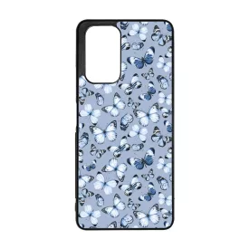 Szepseges kek pillangok Samsung Galaxy A52 tok