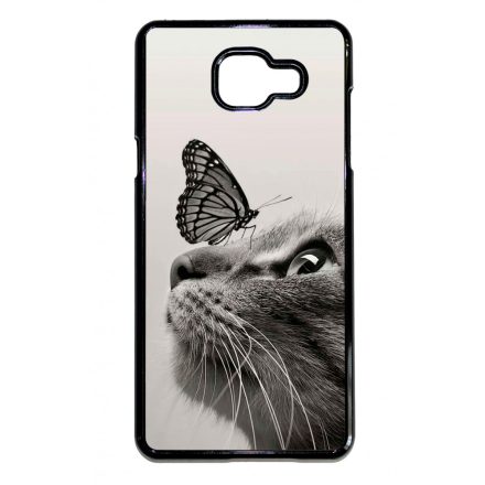 Cica és Pillangó - macskás Samsung Galaxy A5 (2016) tok