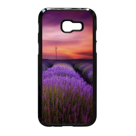 levendula levendulás levander lavender provence Samsung Galaxy A5 (2017) fekete tok